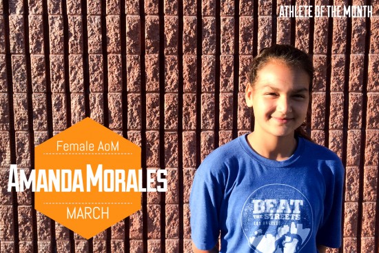 Athlete of the Month - Amanda Morales
